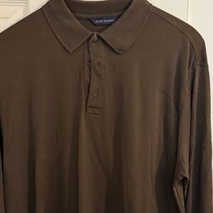 Scott Barber Men's Classic Brown Polo Shirt